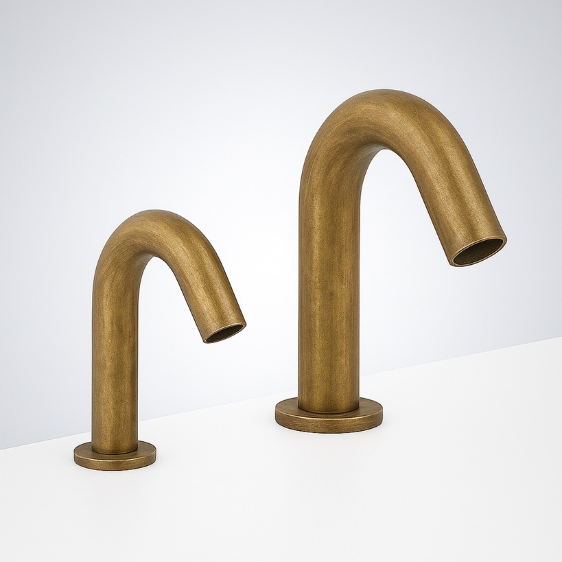 BathSelect AntiqueMajesty� � Antique Brass Touchless Faucet